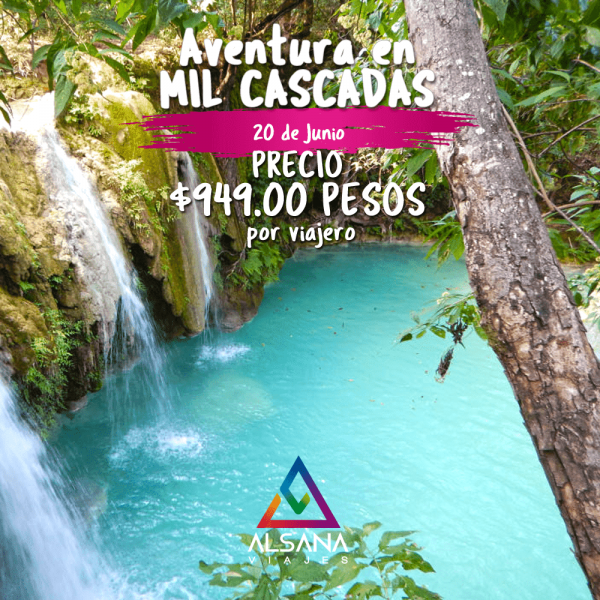 Mil Cascadas, Guerrero 20 de Junio.
