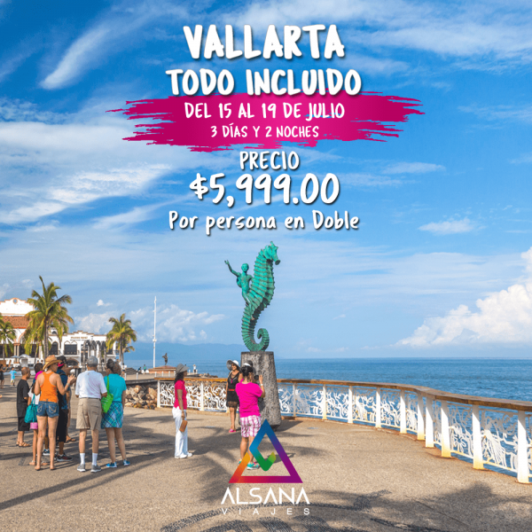 ???? * PUERTO VALLARTA*  ???? Del 15 al 19 de Julio