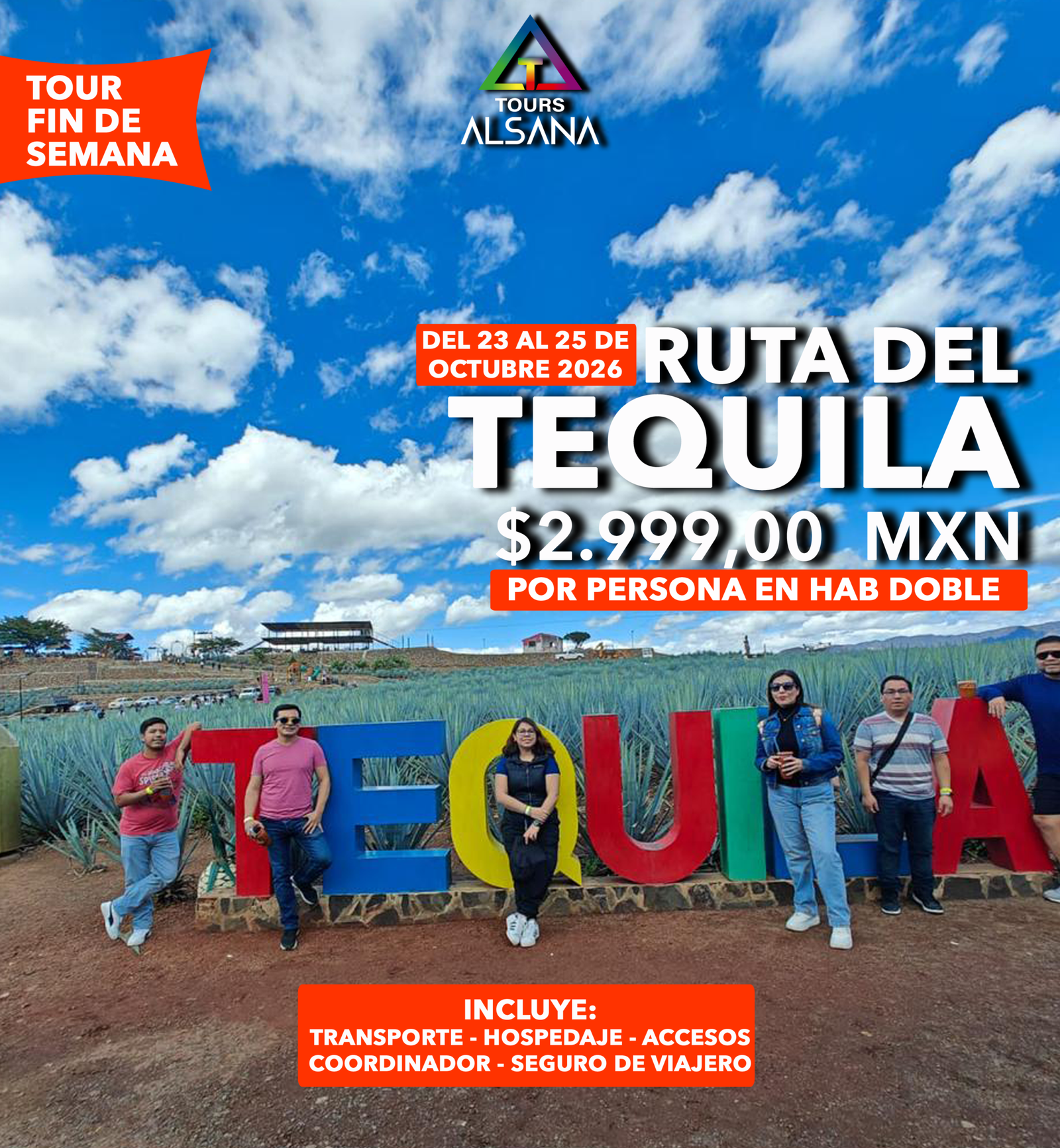 Ruta del Tequila, Oct, Dic