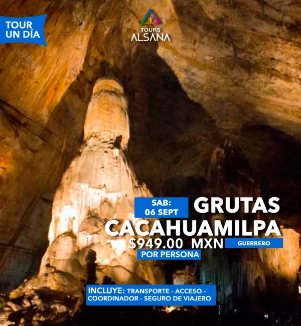 Grutas de Cacahuamilpa, 06 de Septiembre