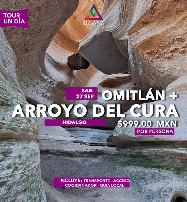 Arroyo del Cura + Omitlán, 27 de Septiembre