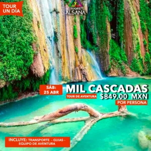 Mil Cascadas Guerrero, 25 Abr