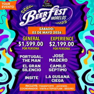 TOUR A BEERFEST 2026 Fase 1, 02 Mayo