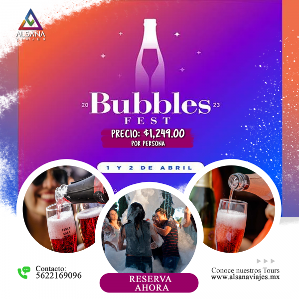 BUBBLE FEST 2023, Freixenet, 01 y 02 de Abril,