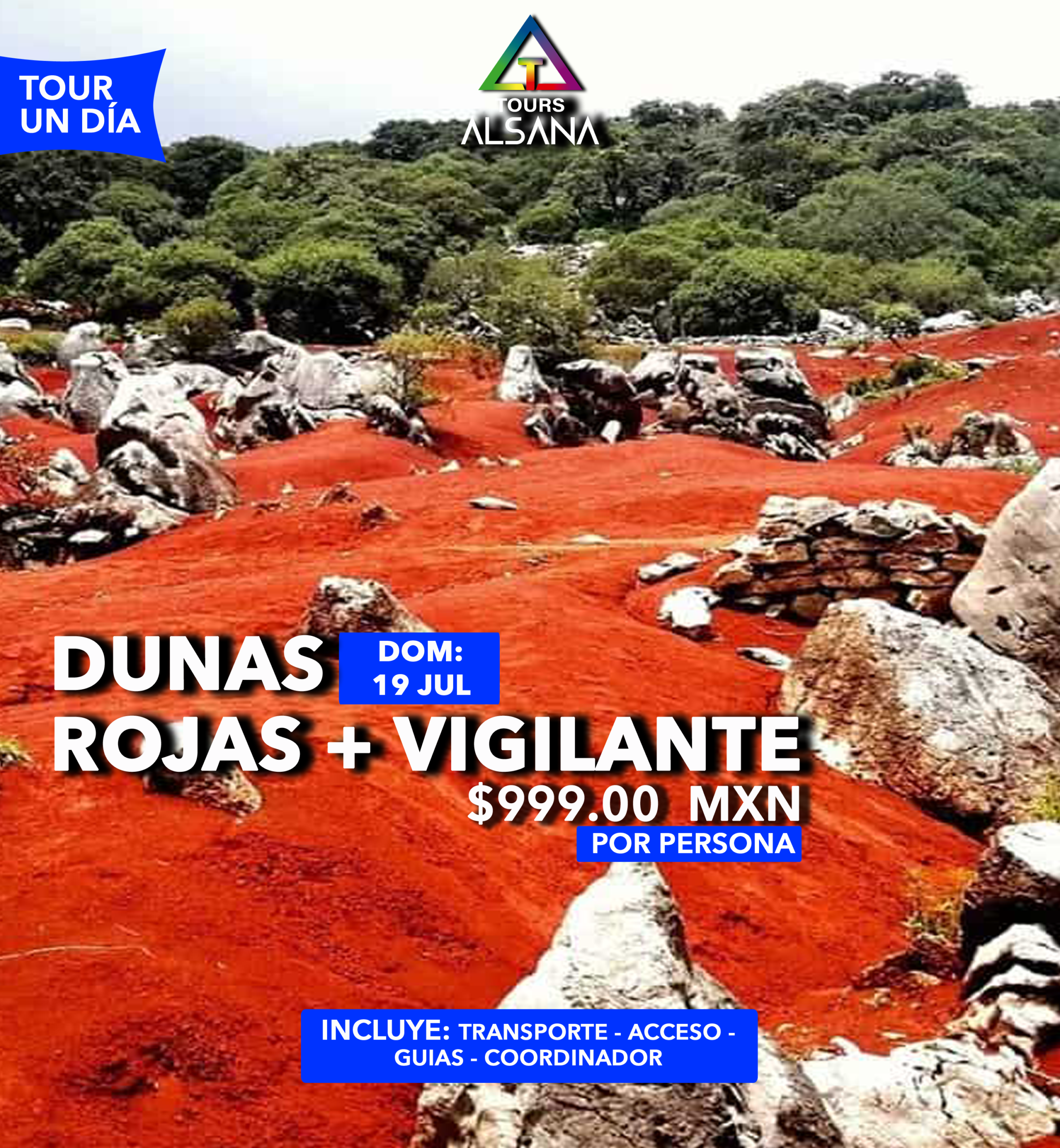 Dunas Rojas + Zimapán, 19 Jul