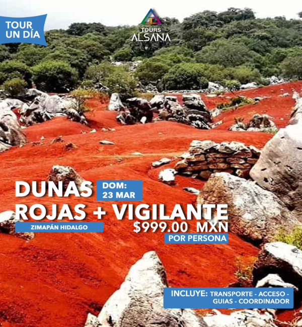 Dunas Rojas + Zimapán, 23 de Enero