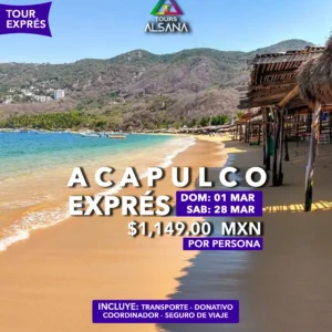 Acapulco Exprés, 01 y 28 Marzo