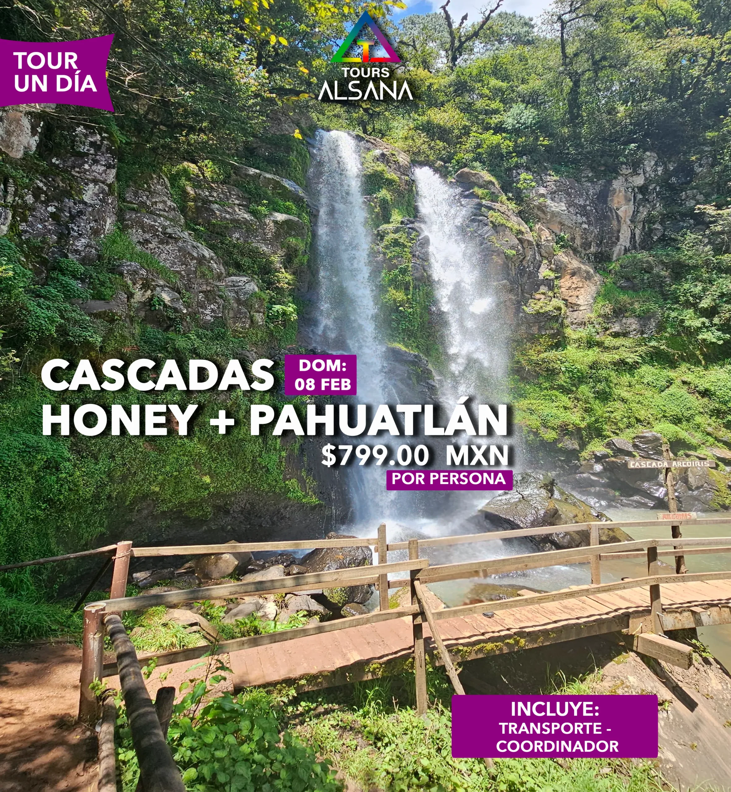 Honey y Pahuatlán, 08 Febrero