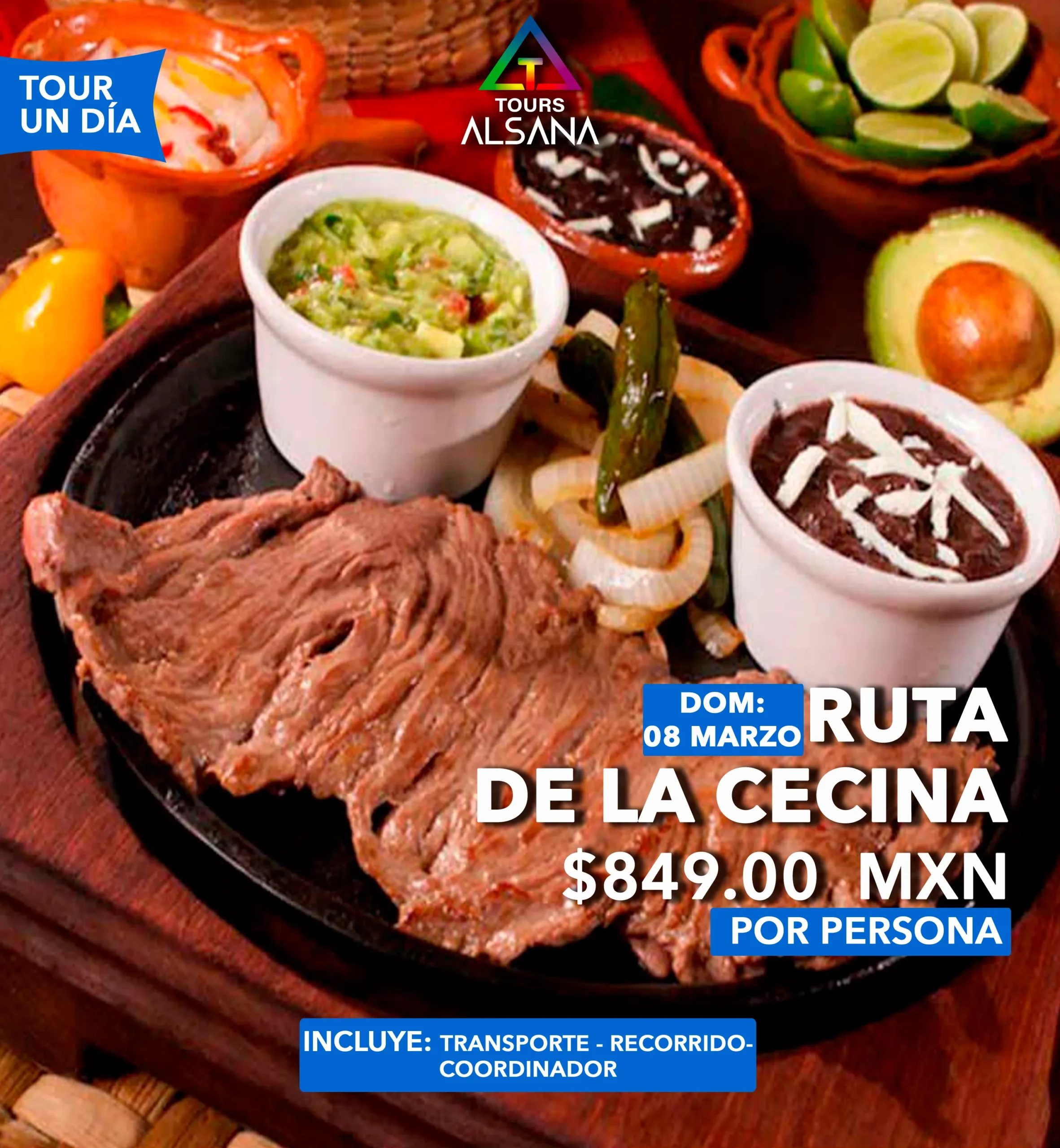Ruta de la Cecina, Yecapixtla, 08 Marzo