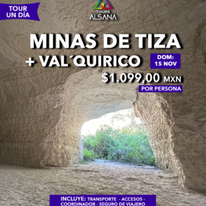 Minas de Tiza + Val´quirico, 15 de Noviembre