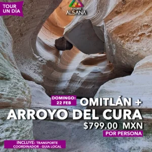 Arroyo del Cura + Omitlán, 22 de Febrero
