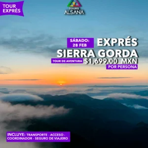 Sierra Gorda Exprés, 28 Feb, 29 Mar