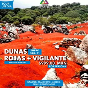 Dunas Rojas + Zimapán, 31 de Enero