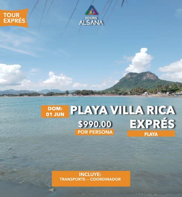 Playa Villa Rica Exprés, 01 de Junio