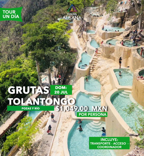 Grutas Tolantongo, 20 Julio