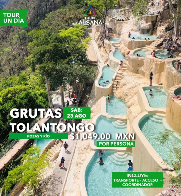 Grutas Tolantongo, 20 Julio, 23 Agosto - Image 5
