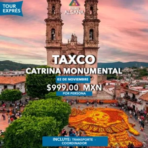 Taxco Catrina Monumental, Día de Muertos, 02 de Noviembre