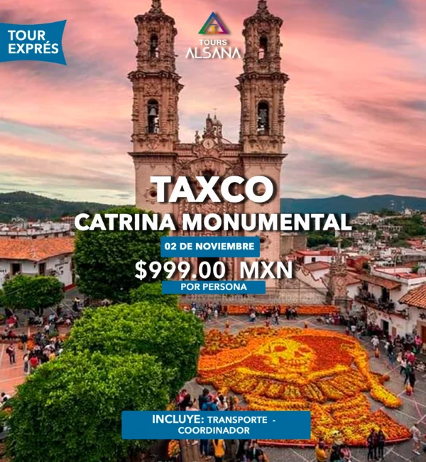 Taxco Catrina Monumental, Día de Muertos, 02 de Noviembre