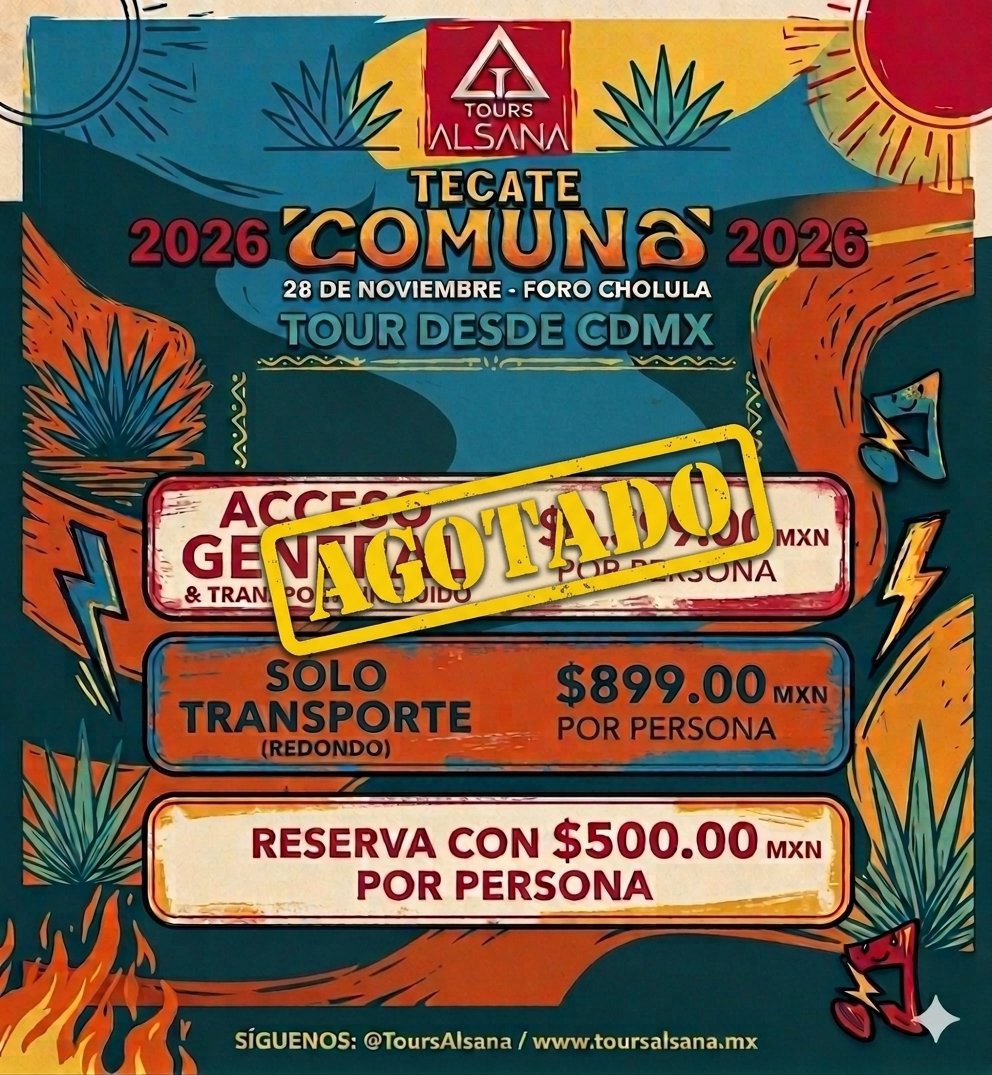TECATE COMUNA 20265, Cholula Puebla, 28 de Nov