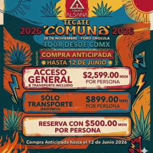 TECATE COMUNA 20265, Cholula Puebla, 28 de Nov