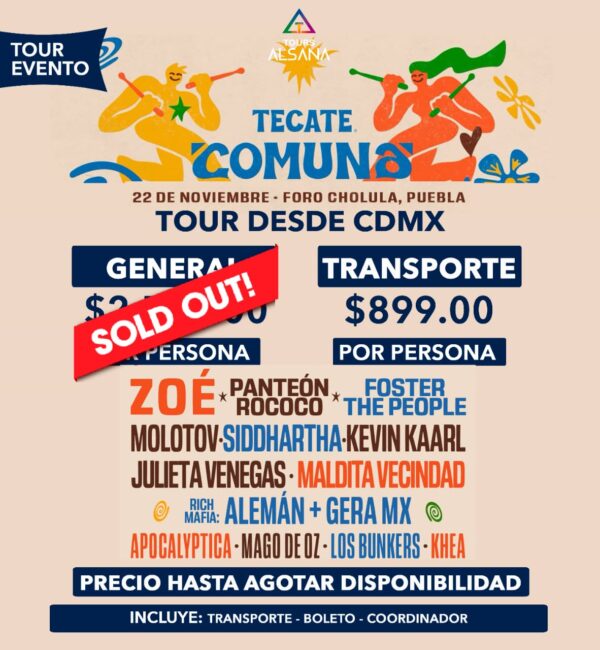 TECATE COMUNA 2025, Cholula Puebla, 22 de Nov