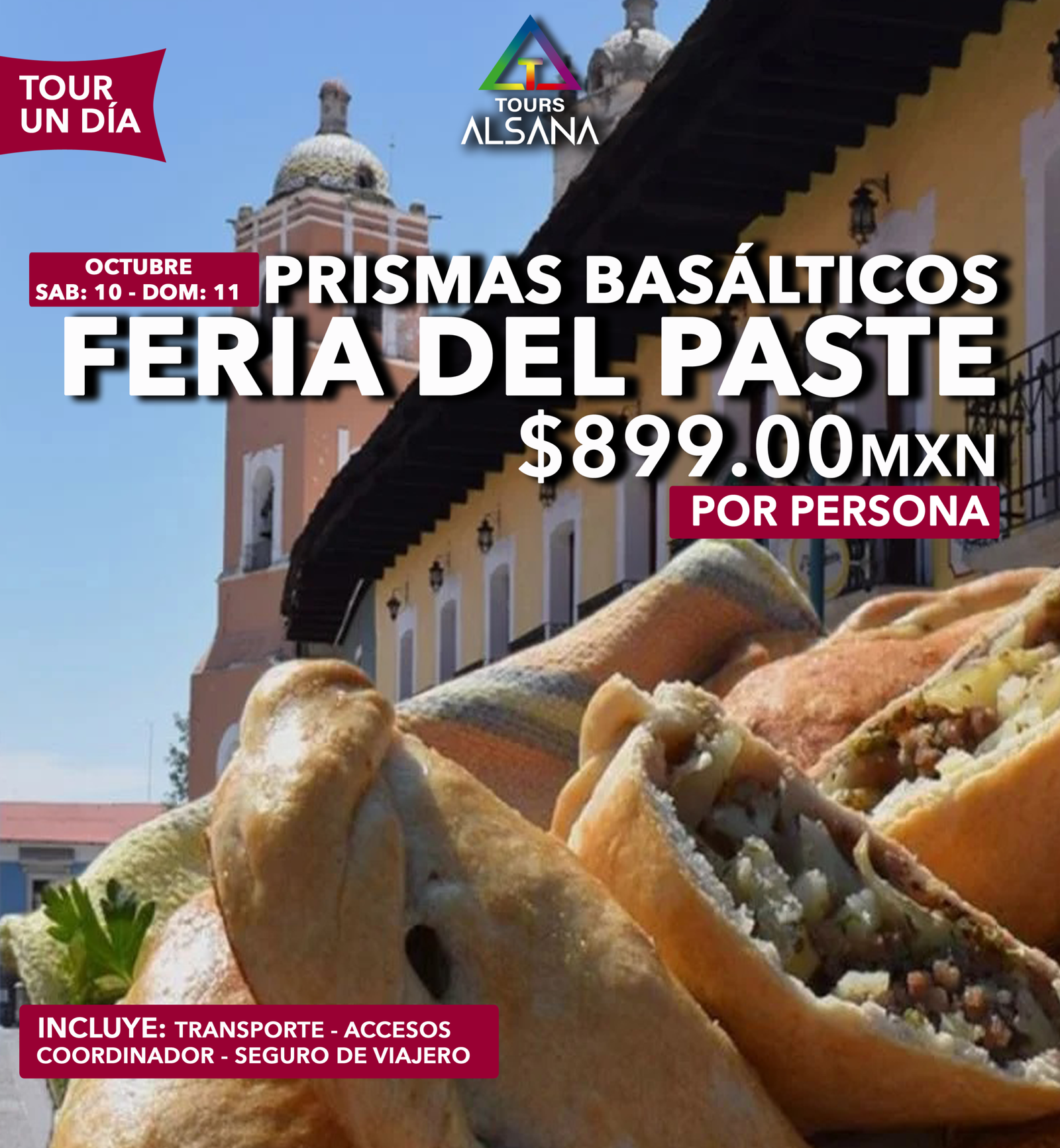 Feria del Paste y Prismas Basálticos, 10 y 11 de Octubre