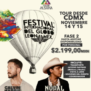 FESTIVAL INTERNACIONAL DEL GLOBO 2026, 14 y 15 de Noviembre.