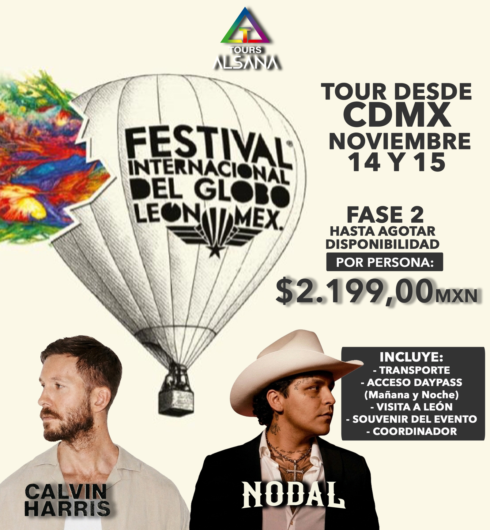 FESTIVAL INTERNACIONAL DEL GLOBO 2026, 14 y 15 de Noviembre.