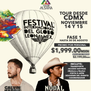 FESTIVAL INTERNACIONAL DEL GLOBO 2026, 14 y 15 de Noviembre.