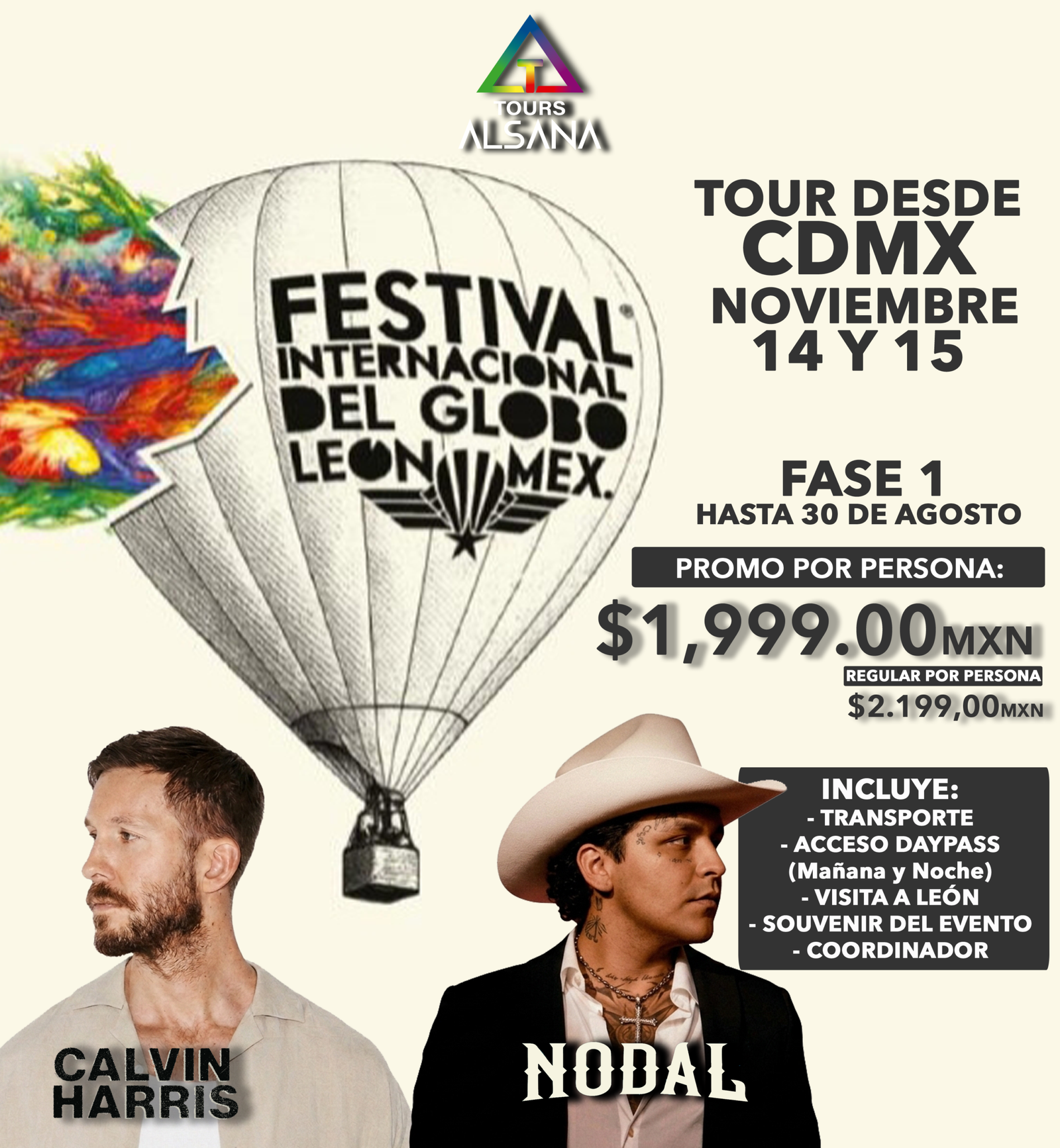 FESTIVAL INTERNACIONAL DEL GLOBO 2026, 14 y 15 de Noviembre.