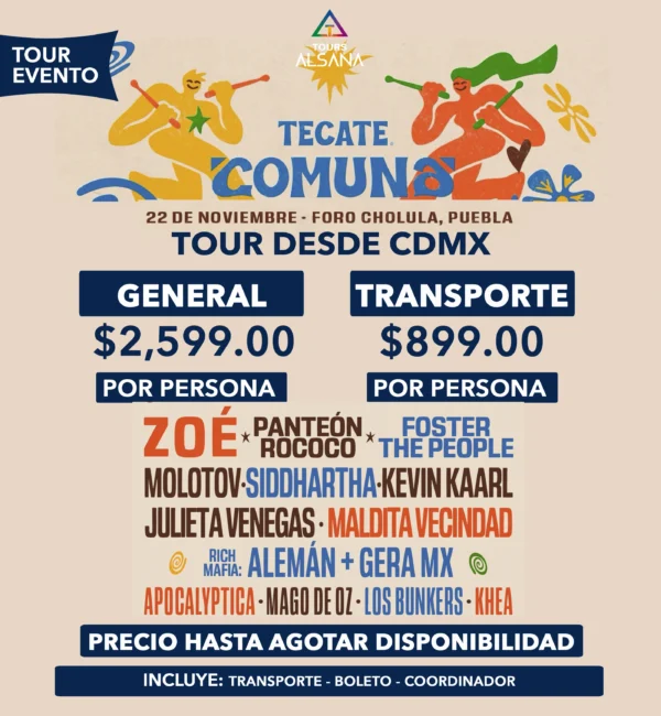 TECATE COMUNA 2025, Cholula Puebla, 22 de Nov
