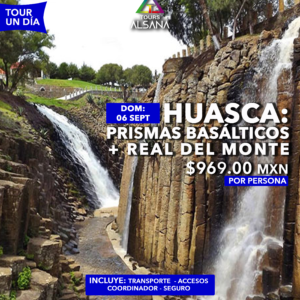 Huasca: Prismas Basálticos, 06 Sep