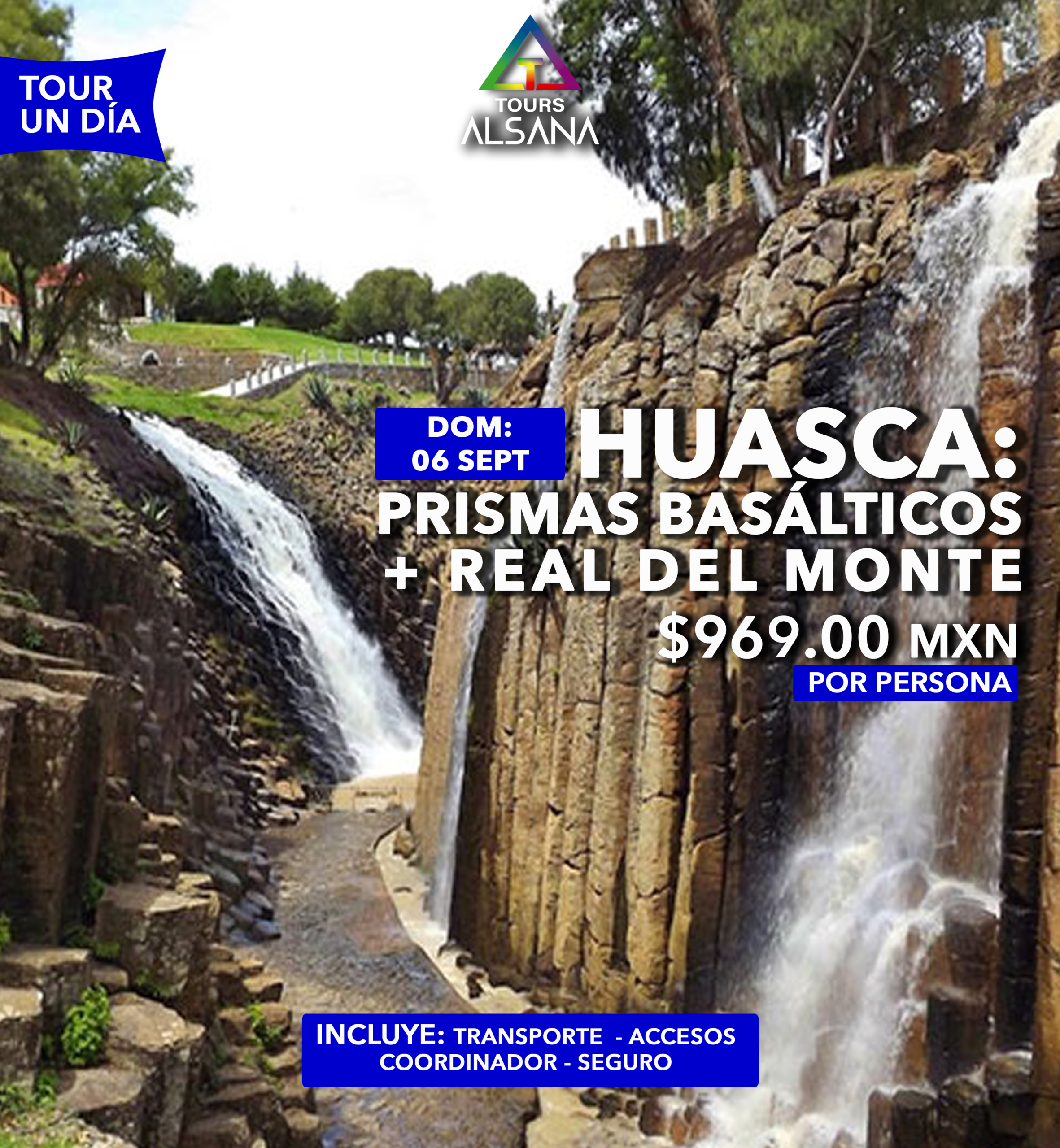 Huasca: Prismas Basálticos, 06 Sep