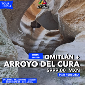 Arroyo del Cura + Omitlán, 20 Septiembre