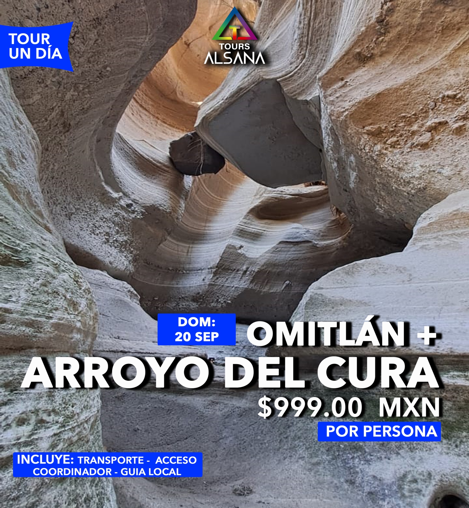 Arroyo del Cura + Omitlán, 20 Septiembre