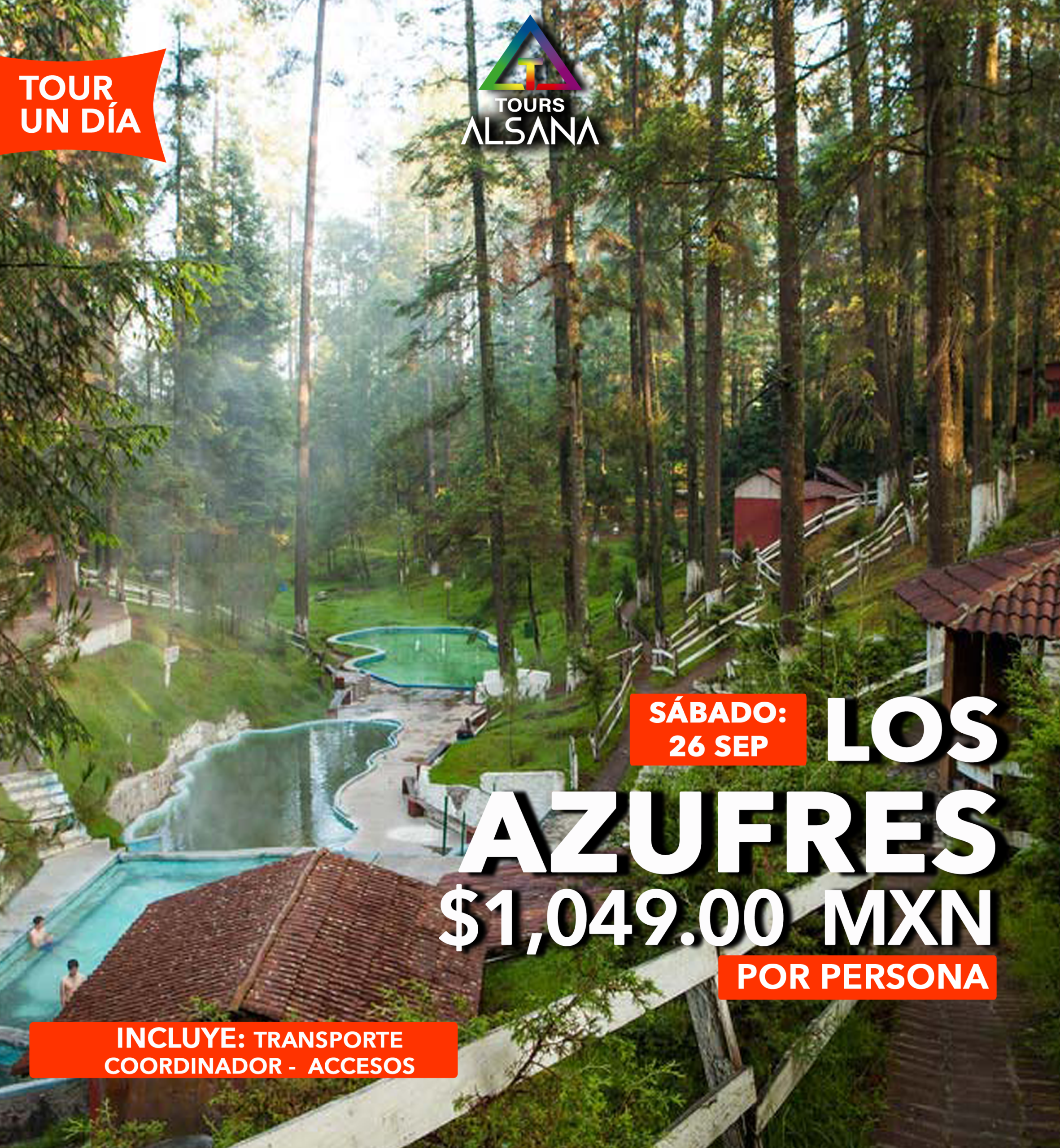 Los Azufres y Laguna Larga, 26 Septiembre