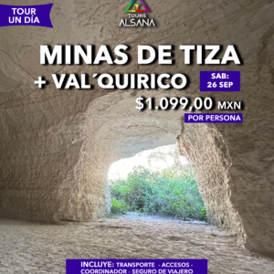 Minas de Tiza + Val´quirico, 26 Septiembre
